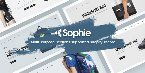 Sophie-响应式服装、鞋子、手表、家具、时尚、电子产品、箱包Shopify主题