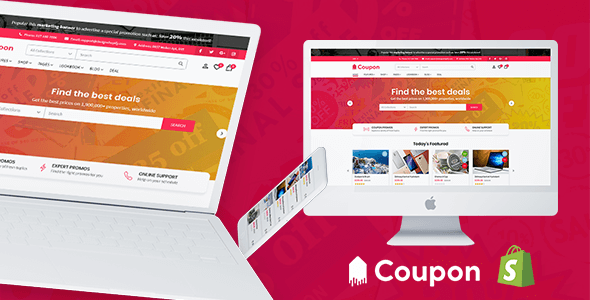 Hotdeal-优惠券和优惠商店Shopify主题