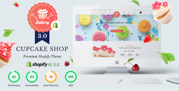 面包店-Shopify面包店、糕点和食品主题