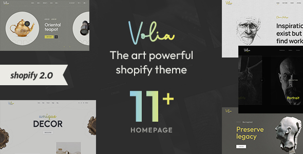 Volia-多用途Shopify主题