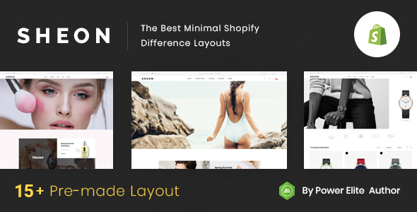 Sheon-分段多用途Shopify主题
