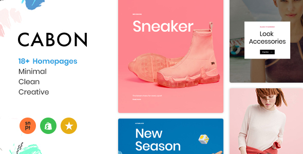 Cabon-简洁的多Shopify主题