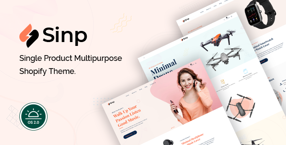 Sinp-单一产品商店Shopify主题