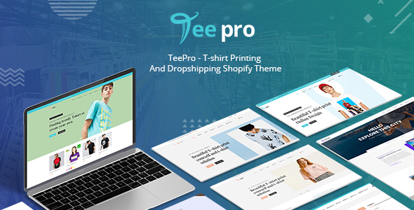 TEEPRO-T恤在线设计师打印和直销Shopify主题