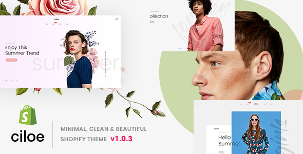 Ciloe-简约、干净、美观的Shopify主题