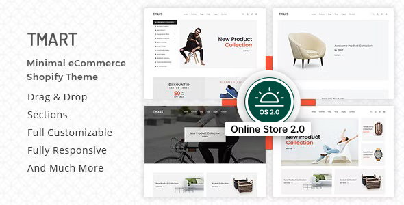 Tmart-极简主义Shopify主题