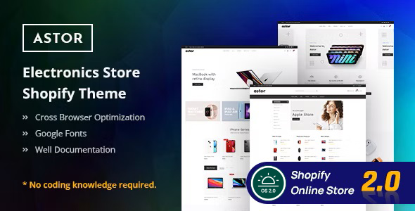 Astor-电子商店Shopify 2.0主题