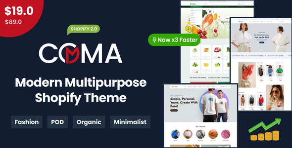 COMA-现代多用途Shopify主题操作系统2.0