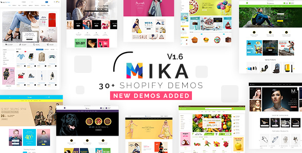 Mika-多用途电子商务Shopify主题