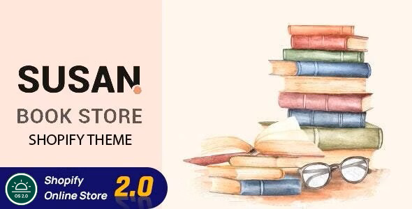 Susan-书店Shopify主题