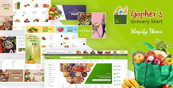 Gopher |杂货店Shopify主题