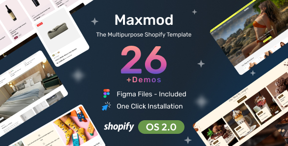 Maxmod-多用途Shopify 2.0主题
