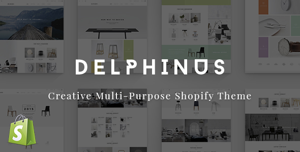 Delphinus-创意多用途Shopify主题