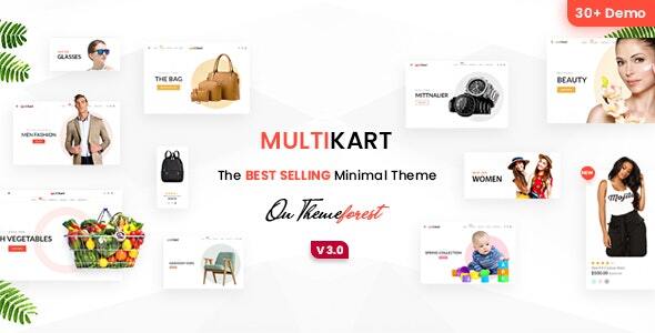 Multikart-多用途Shopify主题操作系统2.0
