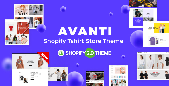 Avanti-Shopify T恤店主题