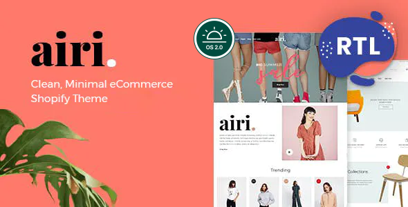 最小Shopify主题-Airi