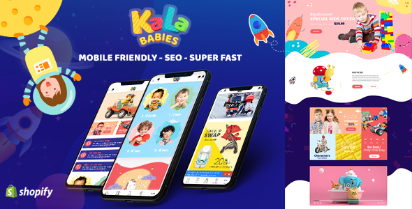 KalaBabies-儿童商店和婴儿商店Shopify主题