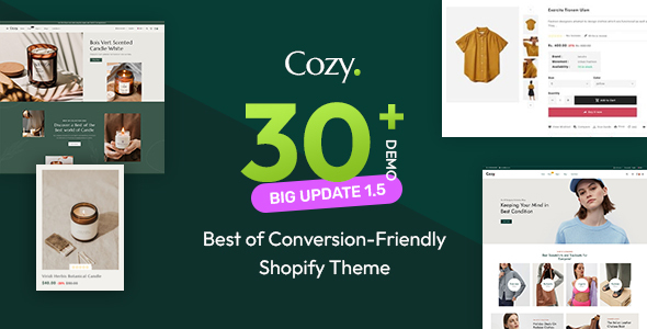 Cozy-最佳Shopify多用途响应式主题