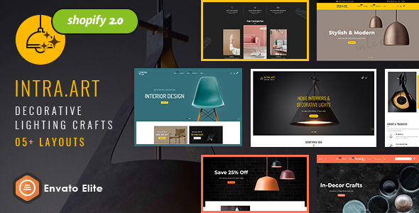 IntraArt-Shopify家居装饰、家具、手工艺品主题