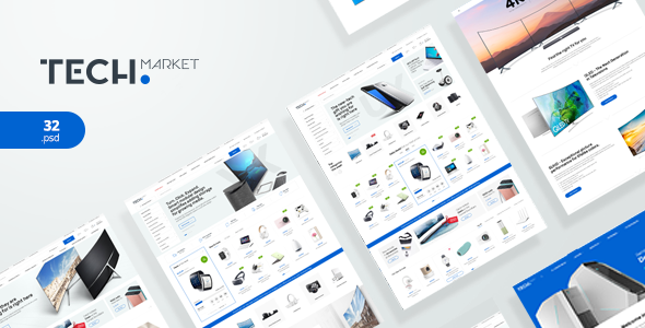 TechMarket-Shopify终极模板