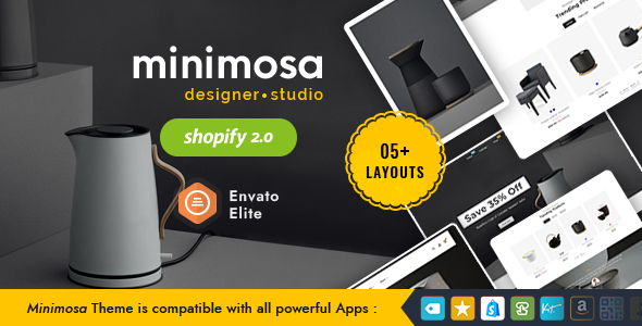 minimosa-家居艺术装饰与设计工作室-Shopify多功能主题