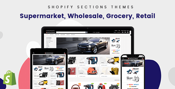 批发-针对B2B和B2C的移动UI/UX优化Shopify主题