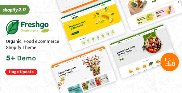 FreshGo-有机超市Shopify食品店