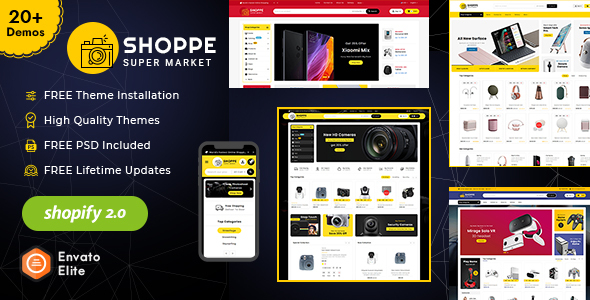 Shoppe-Shopify 2.0多用途响应式主题