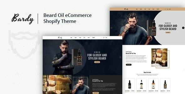 Bardy-胡子油Shopify主题