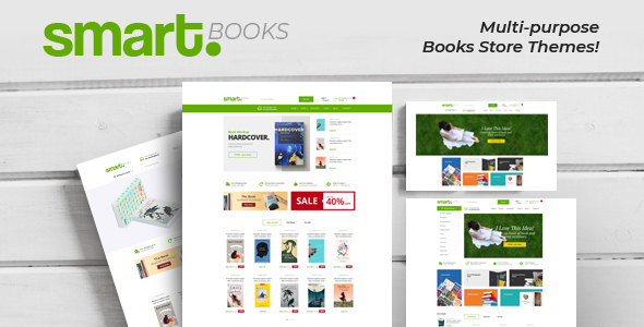 SmartBook-电子书，Shopify书店主题