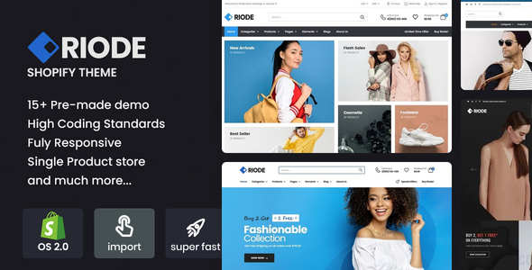 Riode |多用途Shopify主题
