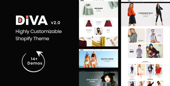 Diva-简约而现代的Shopify主题