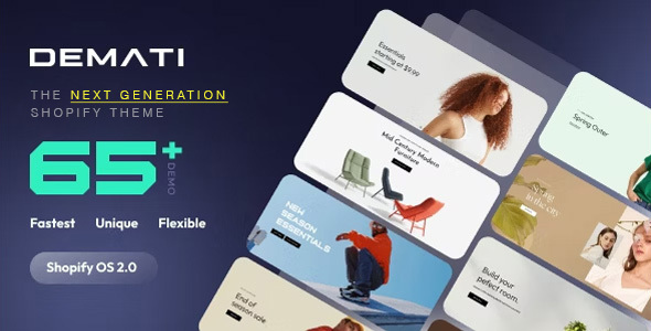 Demati-多用途Shopify主题操作系统2.0