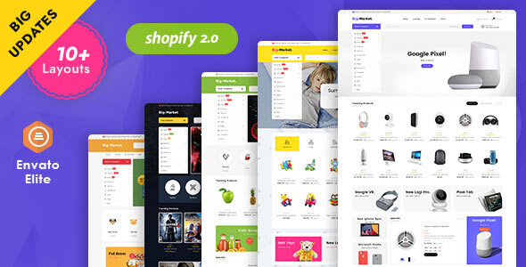 BigMarket-Shopify 2.0多用途响应式主题