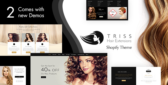 Triss-美发，美容院Shopify主题