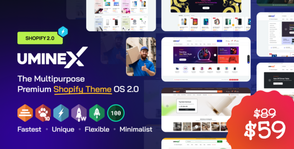 Uminex-最快的Shopify 2.0主题
