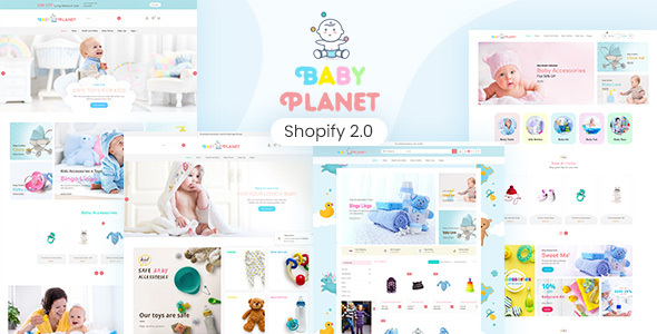 婴儿星球|婴儿商店Shopify主题