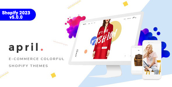 APRIL-创意分段Shopify主题套餐
