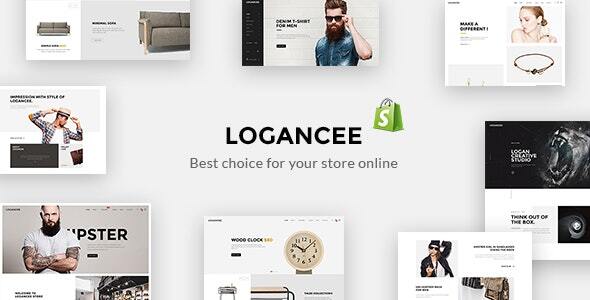Logancee–响应式电子商务Shopify模板