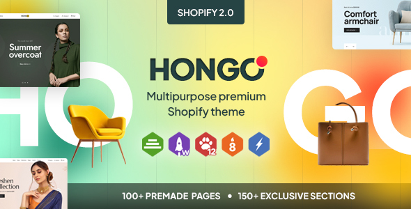 Hongo-多用途Shopify主题操作系统2.0