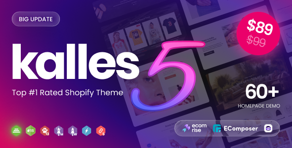 Kalles-简洁、多功能、响应式Shopify主题-RTL支持