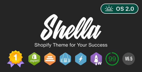 Shella-多用途Shopify主题。快速、干净、灵活。操作系统2.0