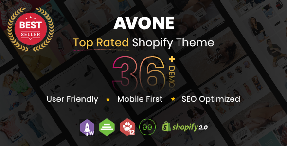 Avone-多用途Shopify主题操作系统2.0