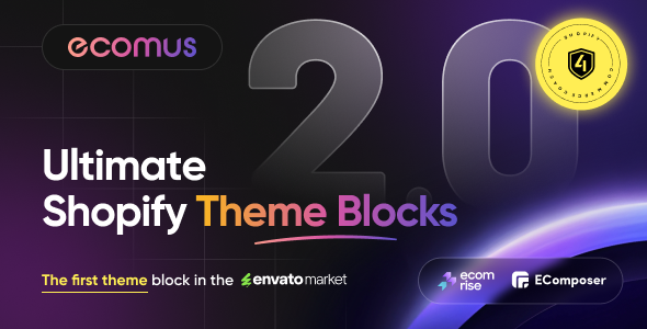 Ecomus-终极Shopify OS 3.0（主题块）