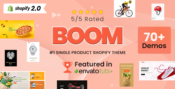 Boom-单一产品Shopify主题