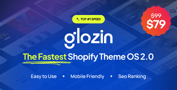 Glozin-多用途Shopify主题操作系统2.0