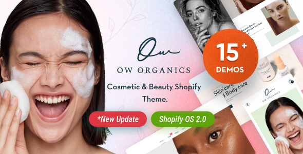 Oworganic-多功能部分Shopify主题