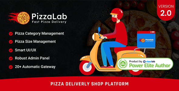 PizzaLab – 披萨外卖店平台