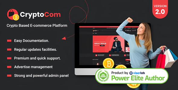 CryptoCom – 基于加密货币的电子商务购物平台