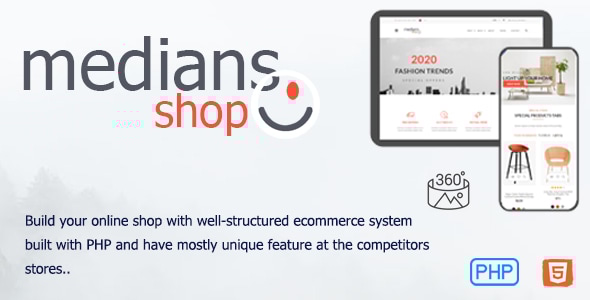 Medians – 用于在线商店的电子商务 PHP 脚本